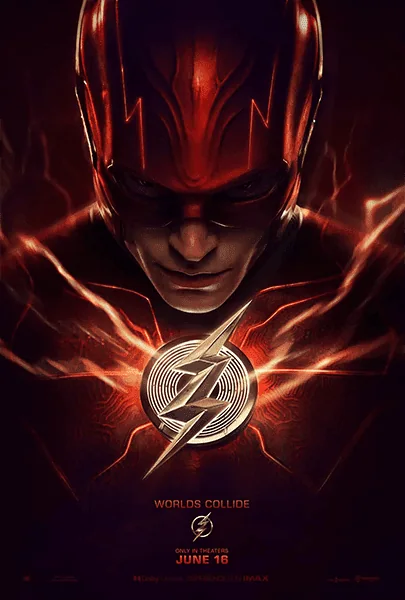 The Flash film poster from the supplied artwork